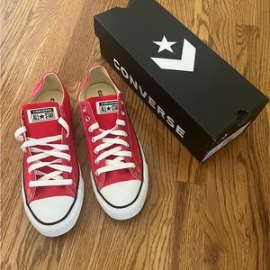 NEW Converse Chuck Taylor Red 9.5